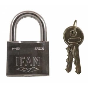 Ifam 85000 Series Chrome Marine Padlock rust resistance